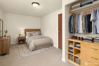 Bedroom 3 - virtually staged