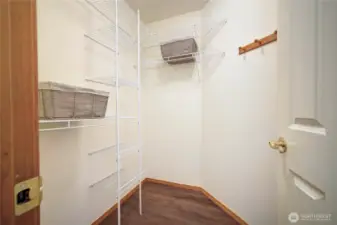 Fabulous walk-in closet