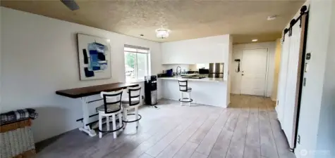 Dining and Kitchen area