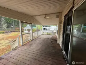 Covered deck/porch