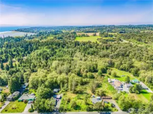 Variable location for permitted building site.