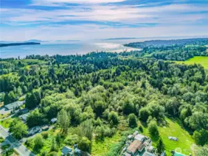 Viewing west/south atop of neighboring farmhouse.