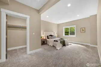 Spacious Bedroom 3 on first lower level