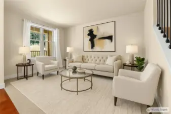 Front sitting room.
