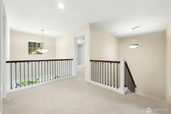 Second floor landing.
