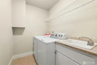 Laundry room on Floor 2.