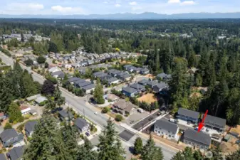 Not far from Martha Lake Park.The park includes a fishing dock, boardwalks through wetlands and three reservable picnic shelters. An elaborate playground is located near the parking area.
