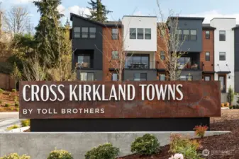 Cross Kirkland Towns by Toll Brothers