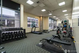 Great sized gym!