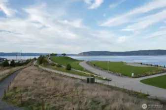The location is everything here! Pictured is Dune Peninsula