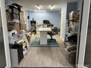 Converted Garage Workout Area, Storage/Bonus Space