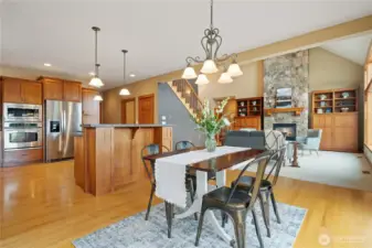 Large kitchen with tons of storage