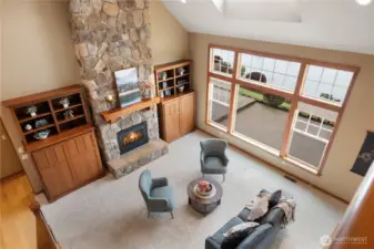 View from second floor