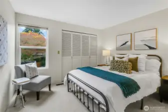 Second bedroom upstairs