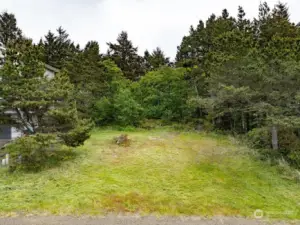 Lot is 60' x 148', forest on the east side of the lot. Plenty of room for a two- or three-story home.
