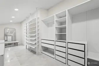 Primary Walk-In Closet