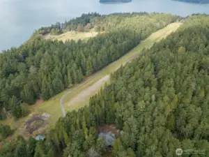 Home has access to a private runway. Mail and packages are delivered via plane.