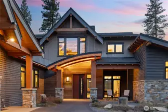 Entry way into home