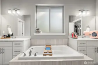 This tub is perfect for relaxation