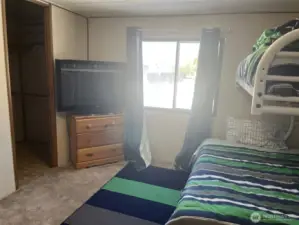 2nd spare bedroom with walk in closet