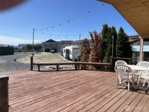 View of the Columbia River.