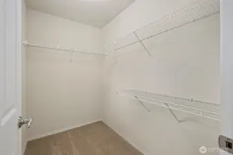 Bedroom #2 walk-in closet