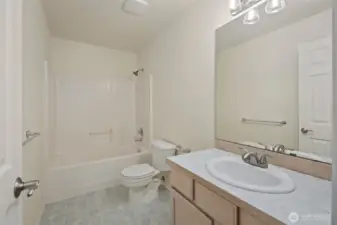 Upstairs bathroom