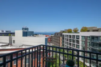 Private balcony