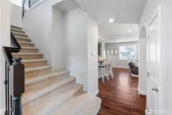 Stunning hardwood floors