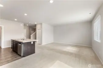 Large family room.