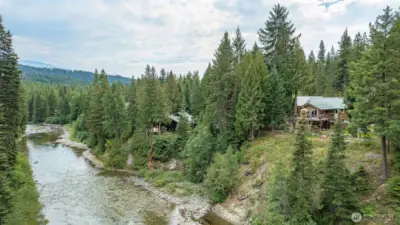 Imagine the bubbling Chiwawa river as your private symphony...