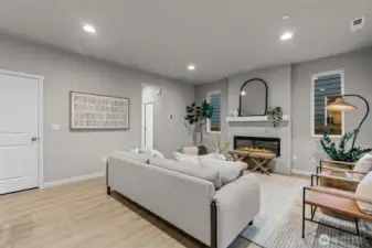 Interior pictures are of the model home. Individual home may vary in floorplan orientation and color scheme.