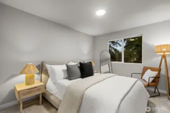 Interior pictures are of the model home. Individual home may vary in floorplan orientation and color scheme.