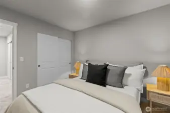 Interior pictures are of the model home. Individual home may vary in floorplan orientation and color scheme.