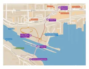 Here’s a helpful map highlighting nearby points of interest, you’re just a short stroll from the energy of NW Market Street! In about 15 minutes, you can be exploring its vibrant mix of shops, cafés, and local favorites.