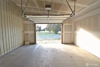 View from garage to driveway