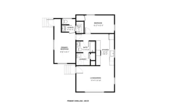 Floor plan: Primary Dewelling