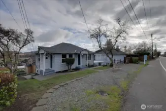 Another angle of both buildings.