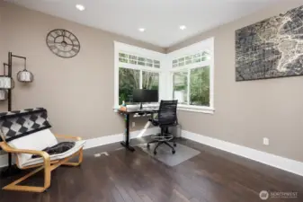 Main floor office.