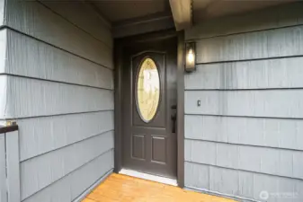 Upstairs front entrance