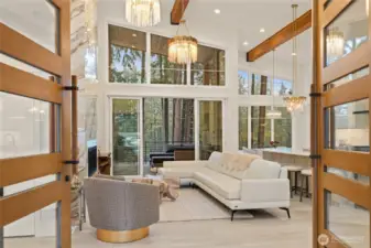 Luxury living with cutting-edge technology across two levels.