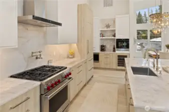 The Dacor wine dispenser is sure to bring cheer to all your guests.