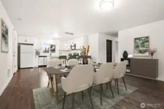 Dining Area *virtually staged*