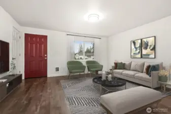 Living Room *virtually staged*