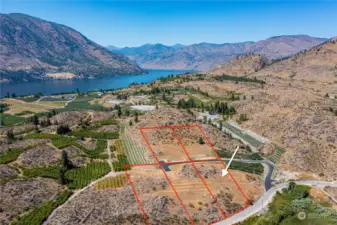 Lot 3 sits adjacent to the neighborhood apple orchards and you're welcome to help yourself to apples! Lot Lines are Approximate