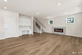 Open concept living room