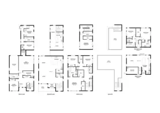 SFR / AADU / DADU Floor plans