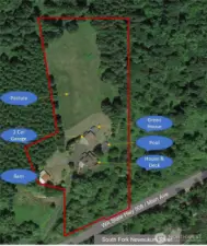 Aerial View w/Boundary