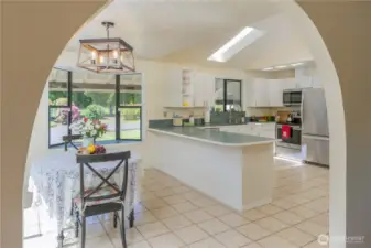 Kitchen w/Eating Area Main Level