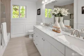 2nd full bath on the 2nd floor